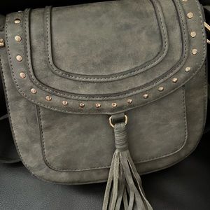 Franco Sarto suede crossbody